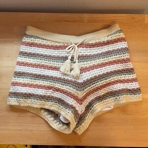 Promesa Knit Boho Shorts Size M